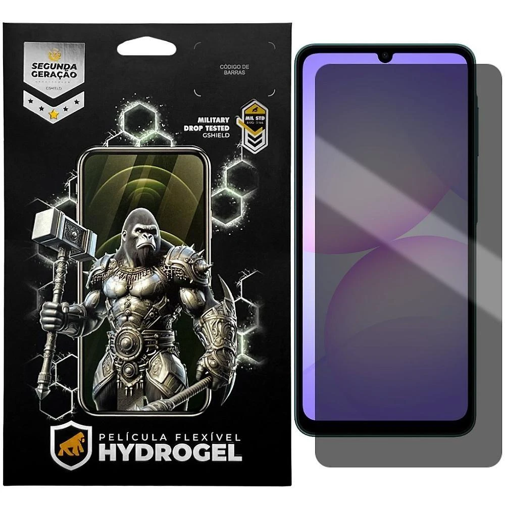 Película Gshield Privacidade Hydrogel para Samsung Galaxy A07 Proteção Completa Transparente 1