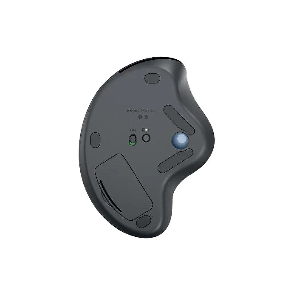 Mouse Logitech Ergo M575S Trackball, Preto 