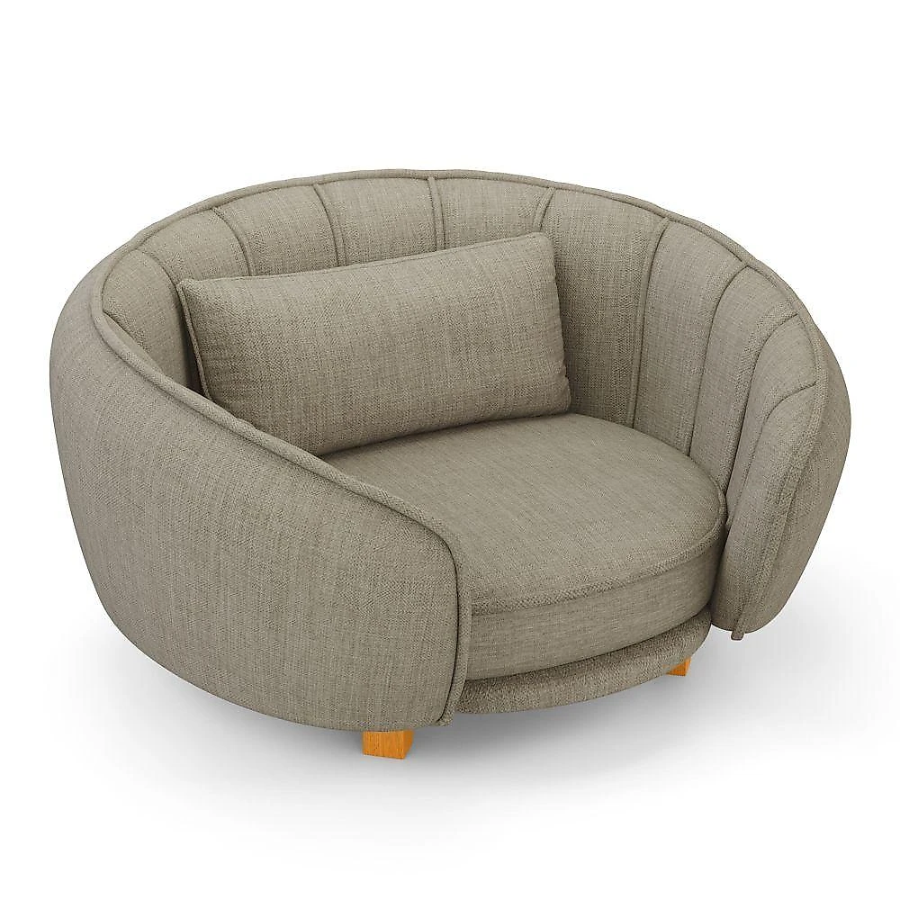 Mini Cama Poltrona Pet Lary Baby Para Cachorro Linho Bege - Desk Design webcontinental-7908649151714