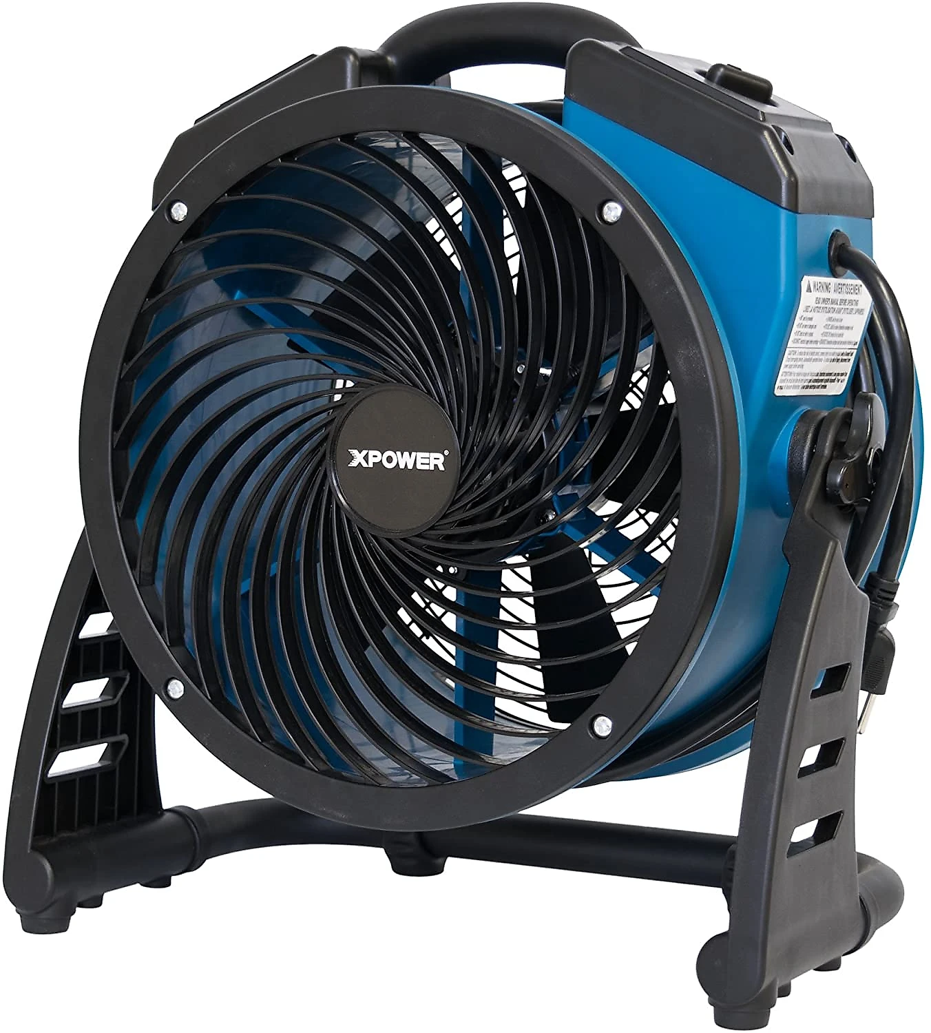 XPOWER P21AR Ventilador Industrial 30 cm com 4 Velocidades 110V Azul