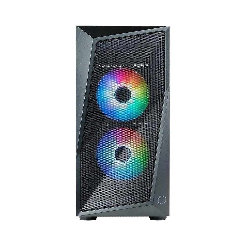Gabinete Cooler Master Cmp 320 Lateral De Vidro - 2 Fans Argb De 120 Mm - Preto - Cp320-kgnn-s00