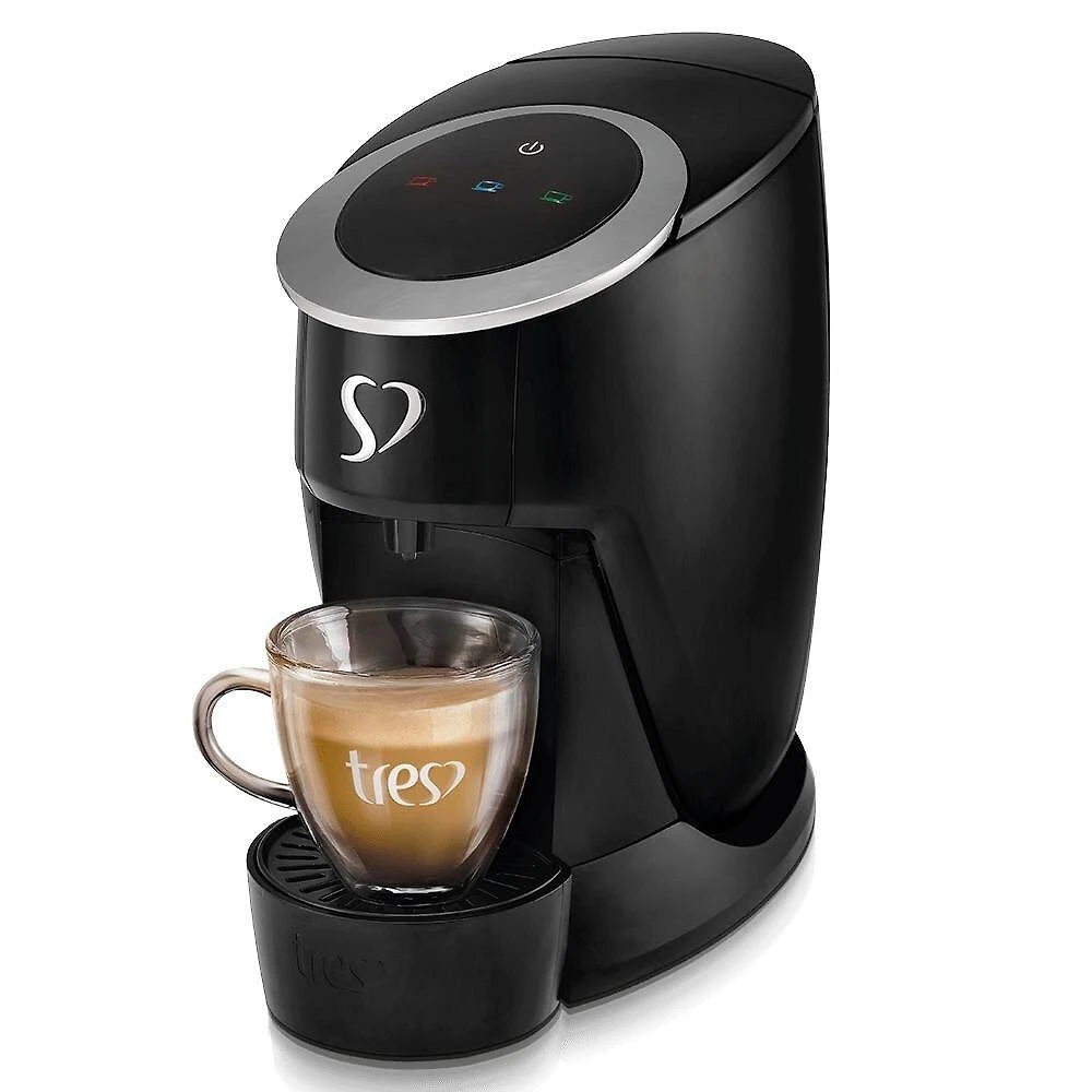 Cafeteira Expresso 3 Corações Tres Touch Preto