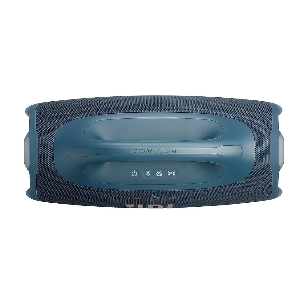 Caixa de Som Bluetooth JBL Boombox 4 Azul, Bateria de Até 34H à Prova d’Água e Resistente a Poeira IP68 e 200W Bivolt