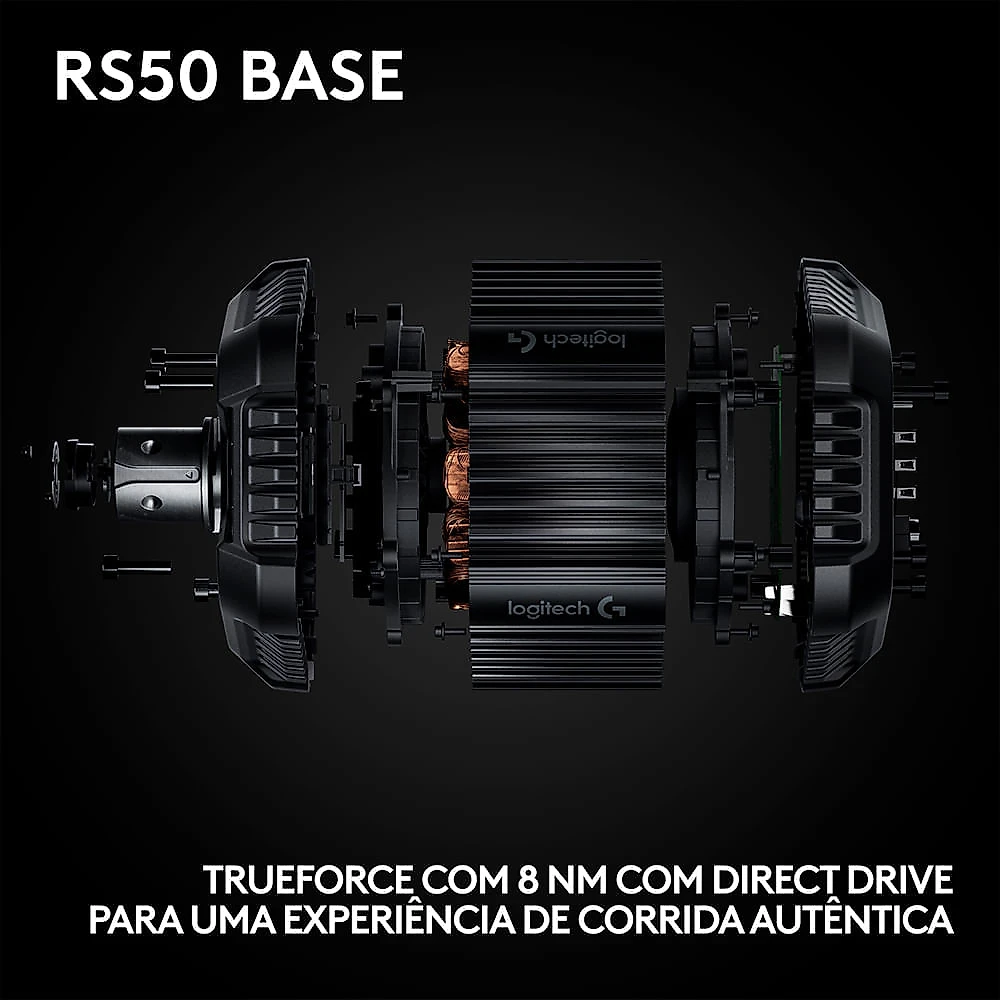 Volante Logitech G RS50 System para Xbox e PC - 941000273