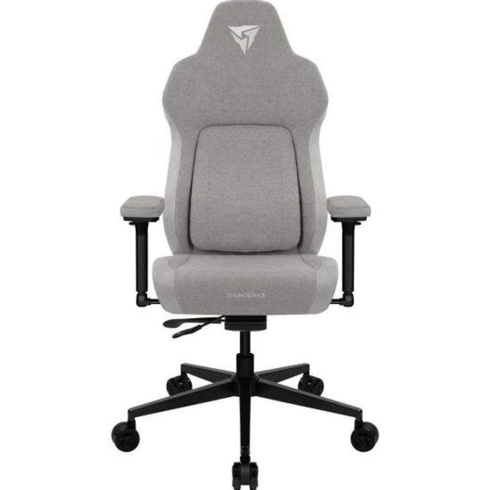 Cadeira Gamer Core Smart Loft com Revestimento em Tecido, Suporte Lombar Automático CORE.RDY Cinza