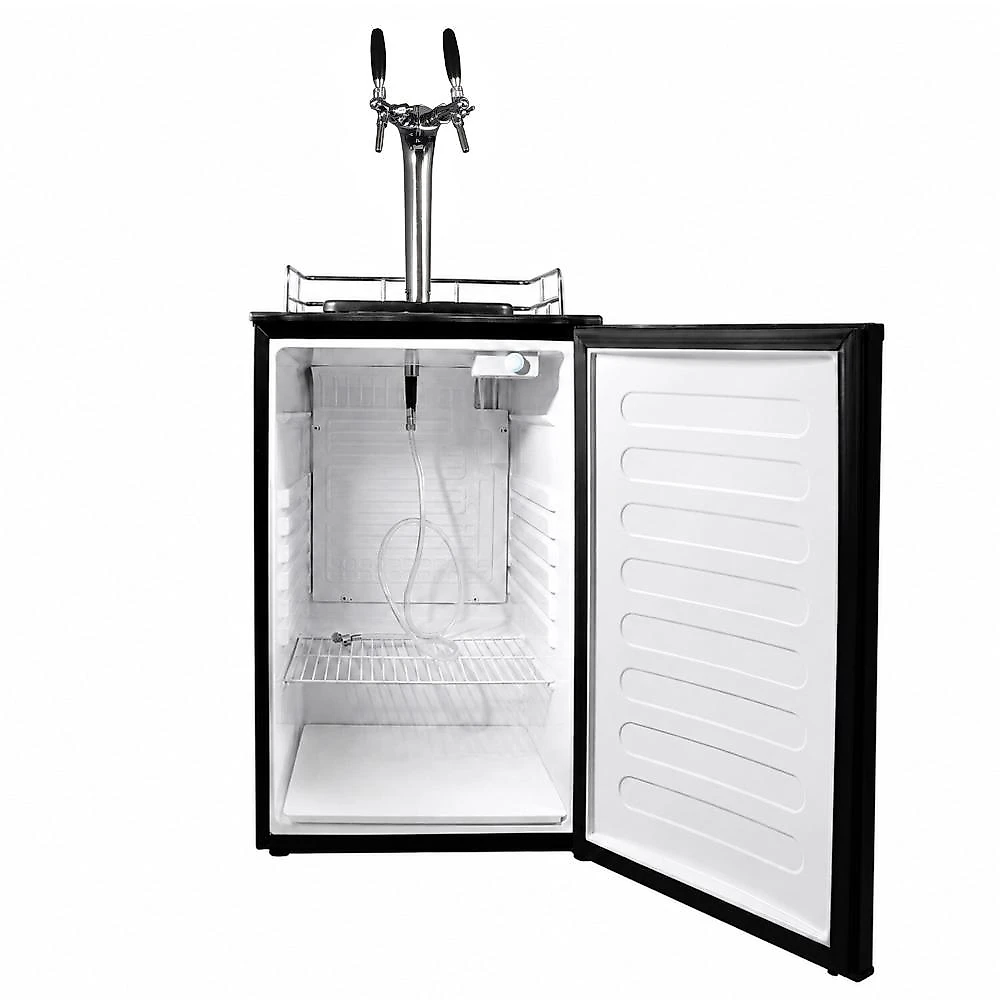 Chopeira e Cervejeira EOS Kegerator 172 Litros 2 Torneiras com Compressor Inox ECK220P 110V