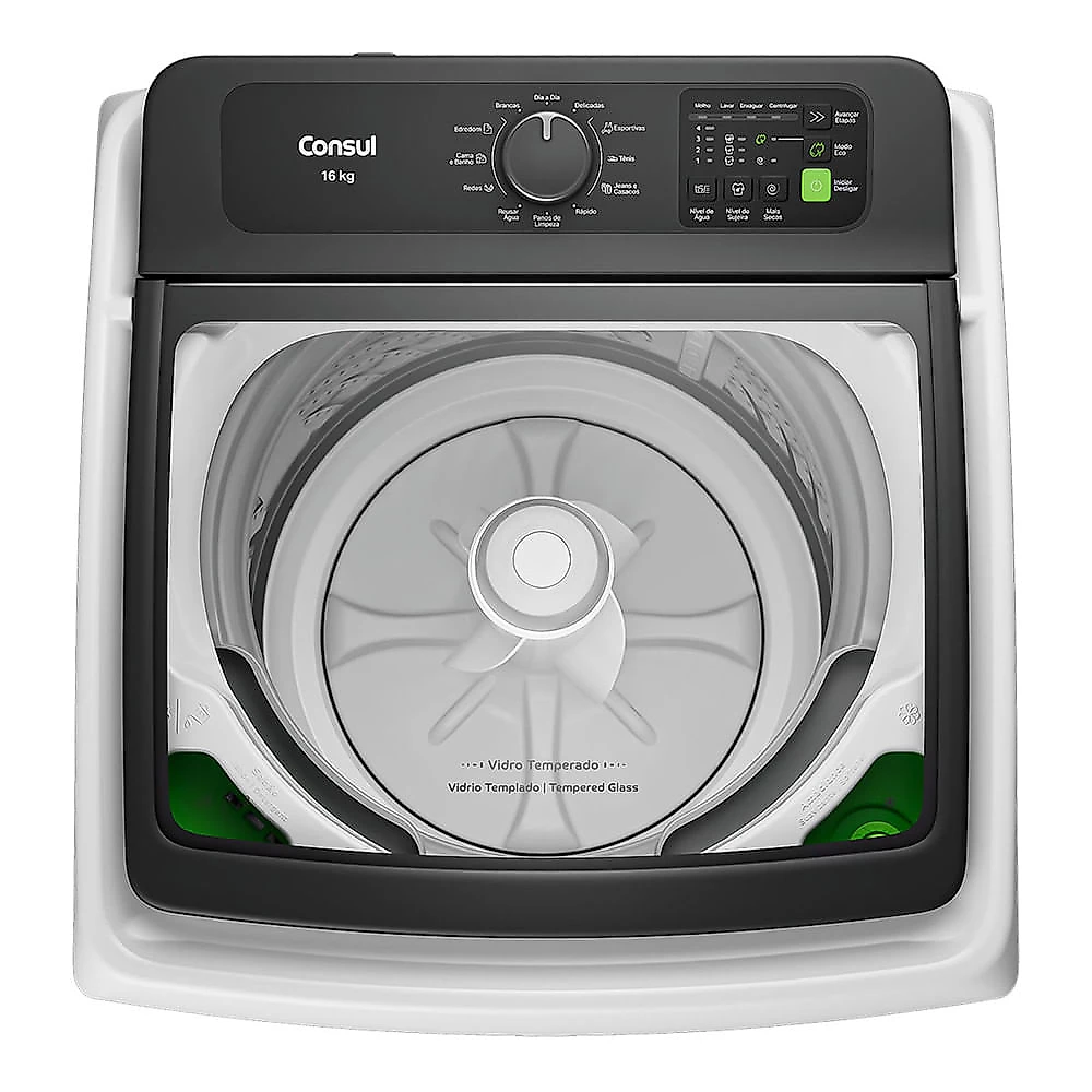 Máquina de Lavar 16Kg com Modo Eco CWN16AB Consul Branco - 110V
