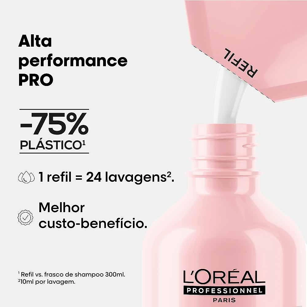 Refil l'oréal profissionnel resveratrol vitamino color shampoo 240ml