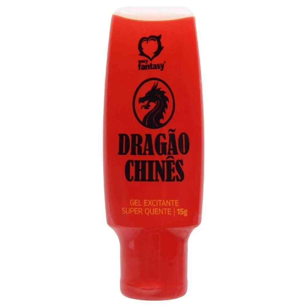 Miniatura Dragão Chinês Gel Excitante Super Quente 15G Sexy Fantasy