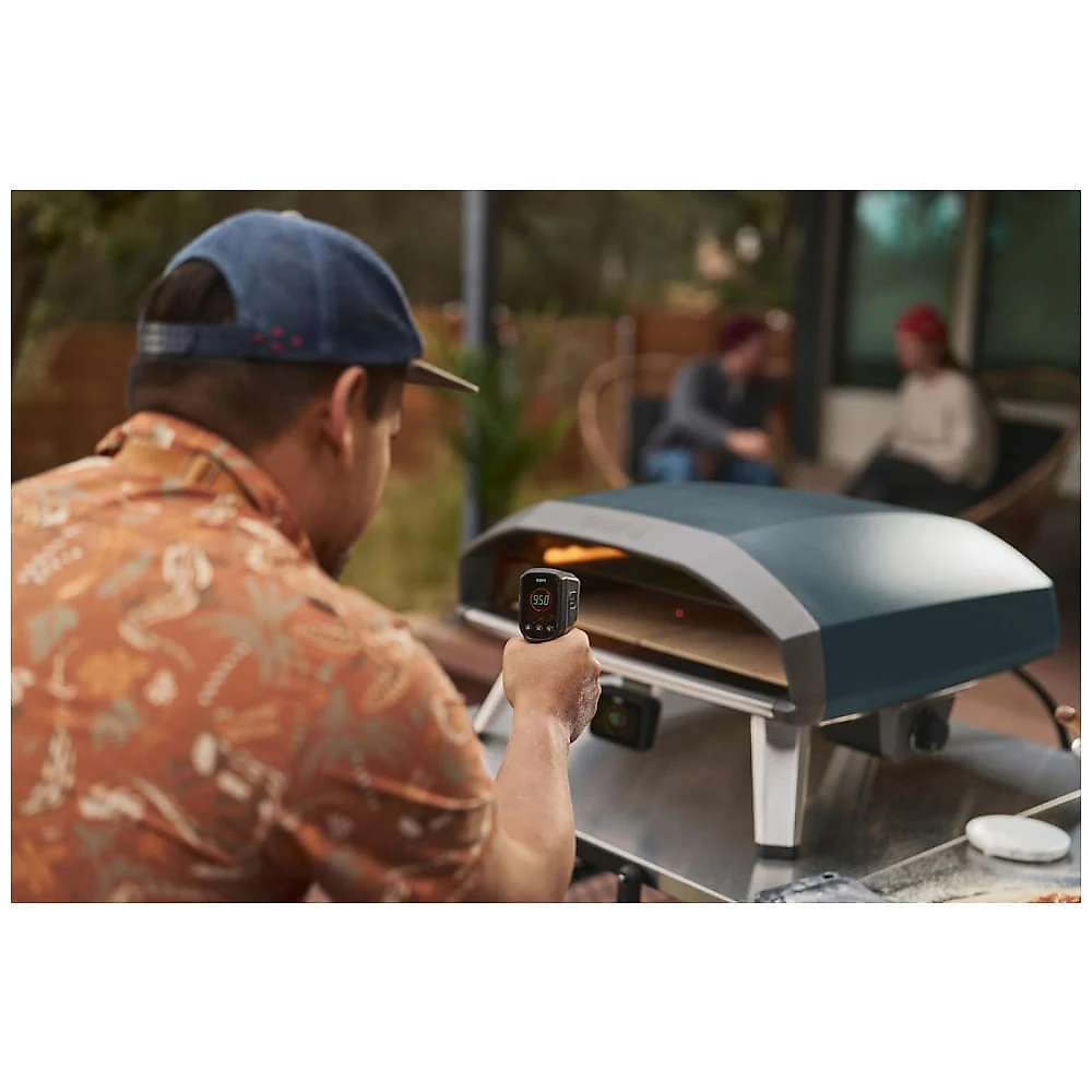 Forno de Pizza Ooni Koda 2 Pro 18" a Gás Portátil Pedra Refratária 500°C Pizza Napolitana Outdoor Azul-Ardósia