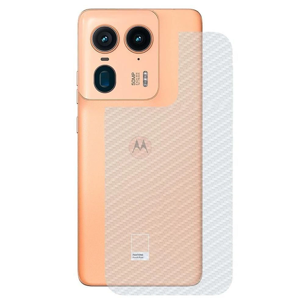 Película Para Motorola Moto Edge 50 Ultra 5g - Traseira De Fibra De Carbono - Gshield