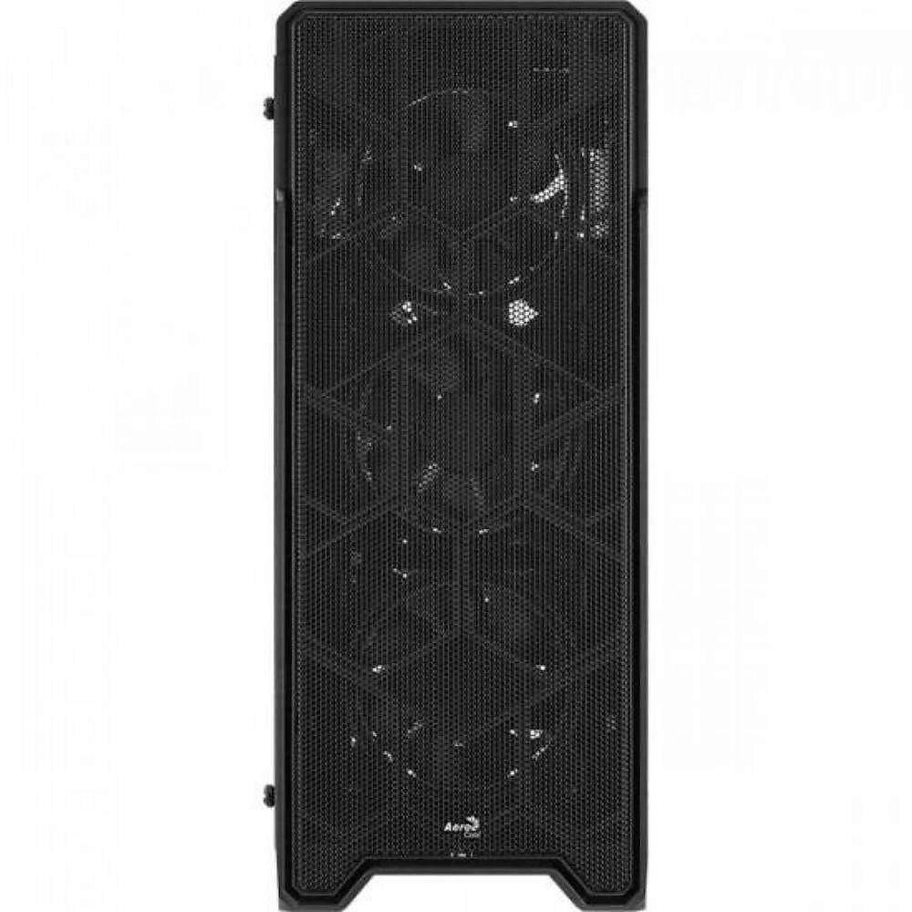 Gabinete Gamer Aerocool Ore Saturn Preto Rgb Lateral Acrílico