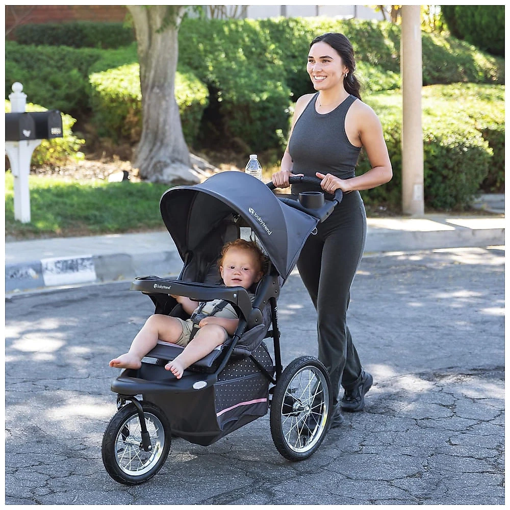Carrinho de Bebê Baby Trend Expedition Jogger, Conforto e Segurança para os Pais e Filhos