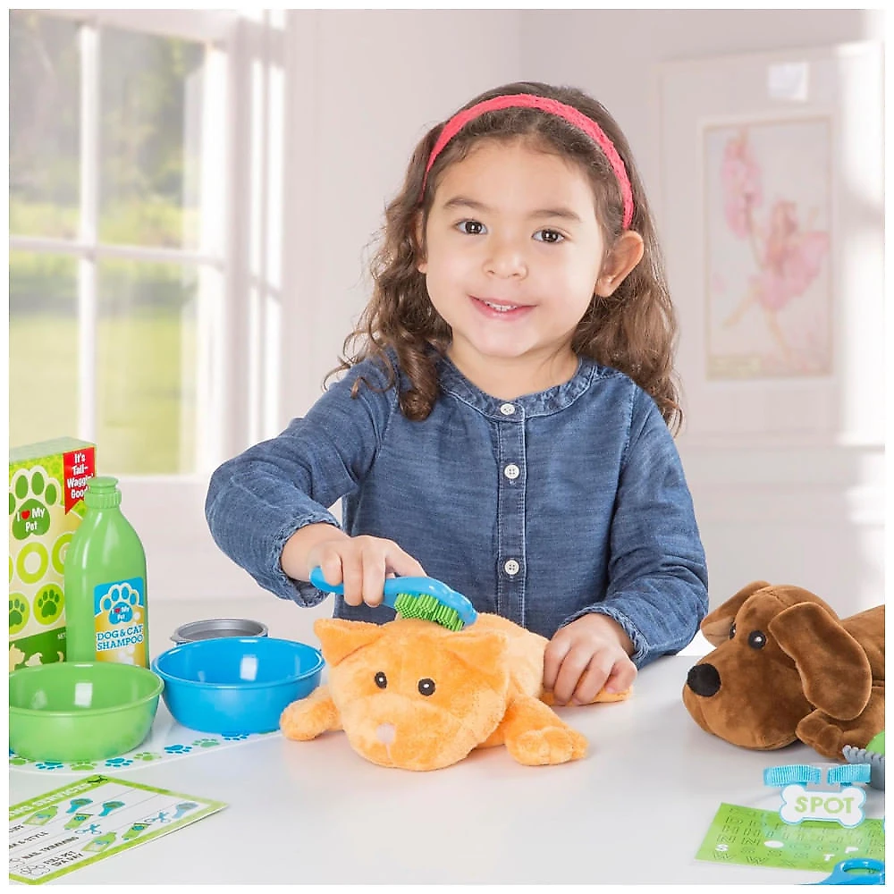 Kit Veterinário Infantil com 24 Peças para Crianças Acima de 3 Anos, Melissa & Doug