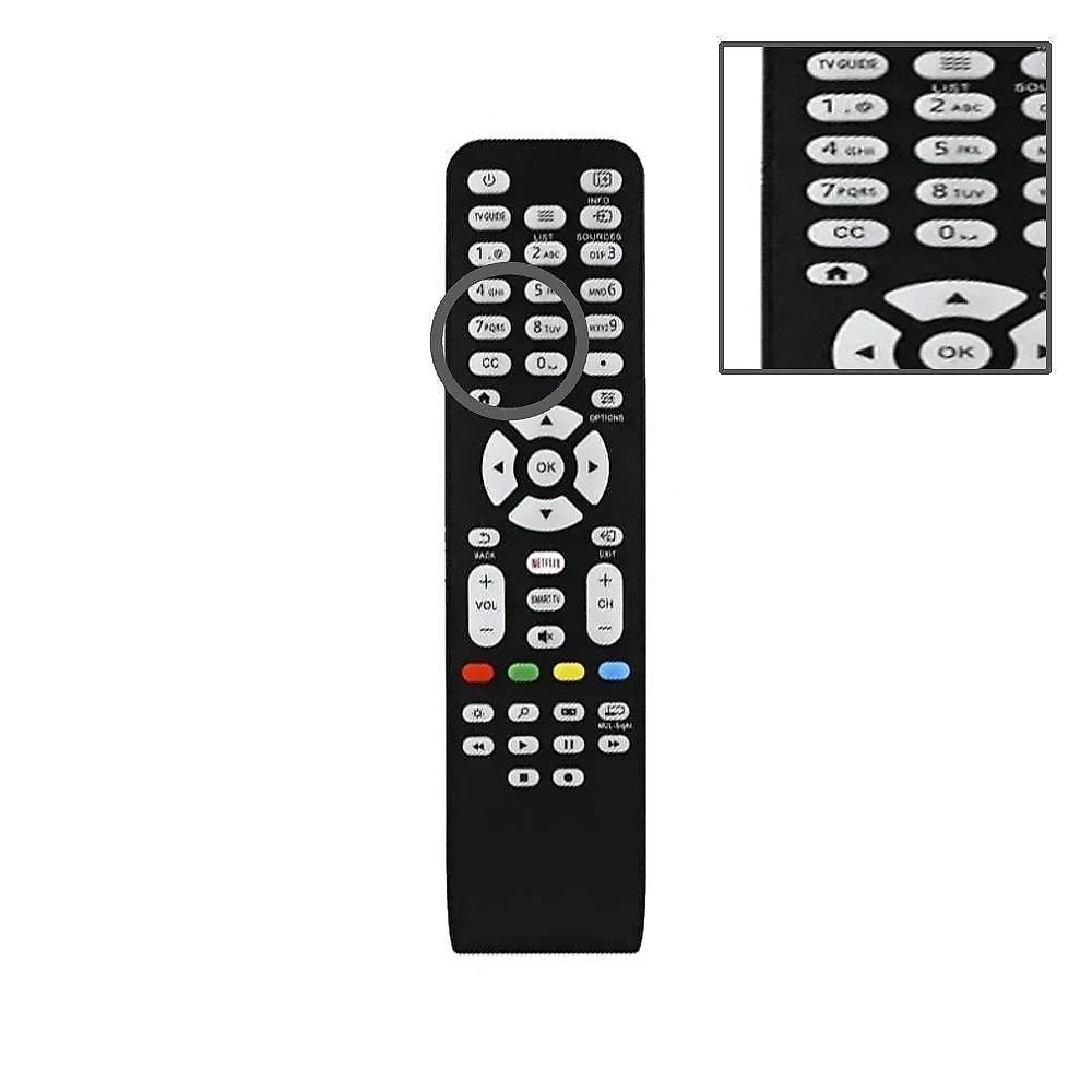 Controle Remoto Grupo MXT Le43s5977 com Netflix Bivolt Preto