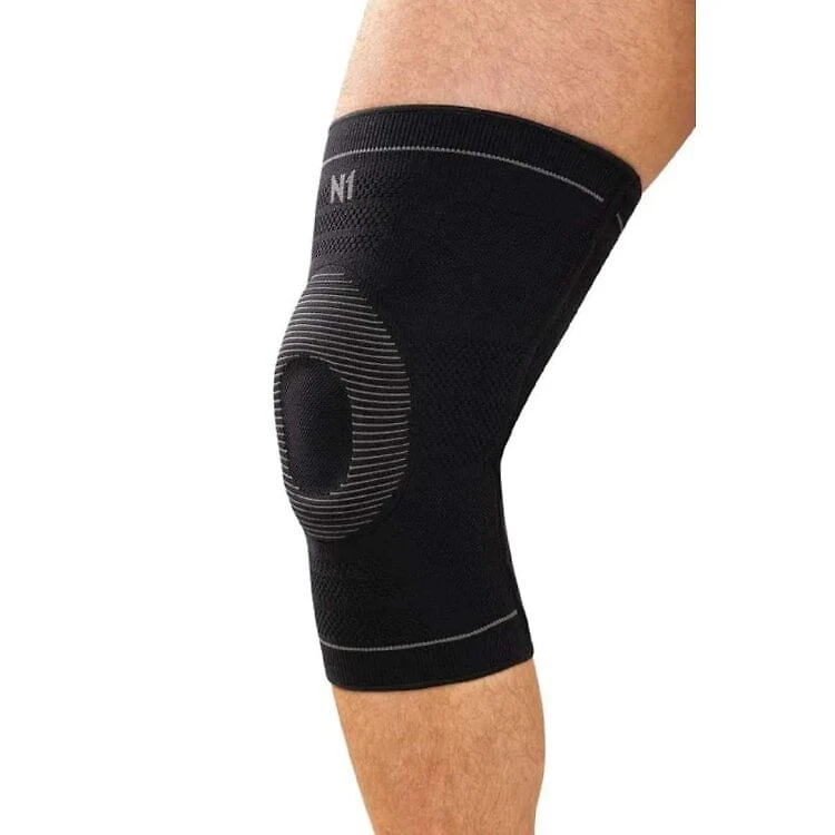 Joelheira N1 Sport Training Gel - Preto - PRETO