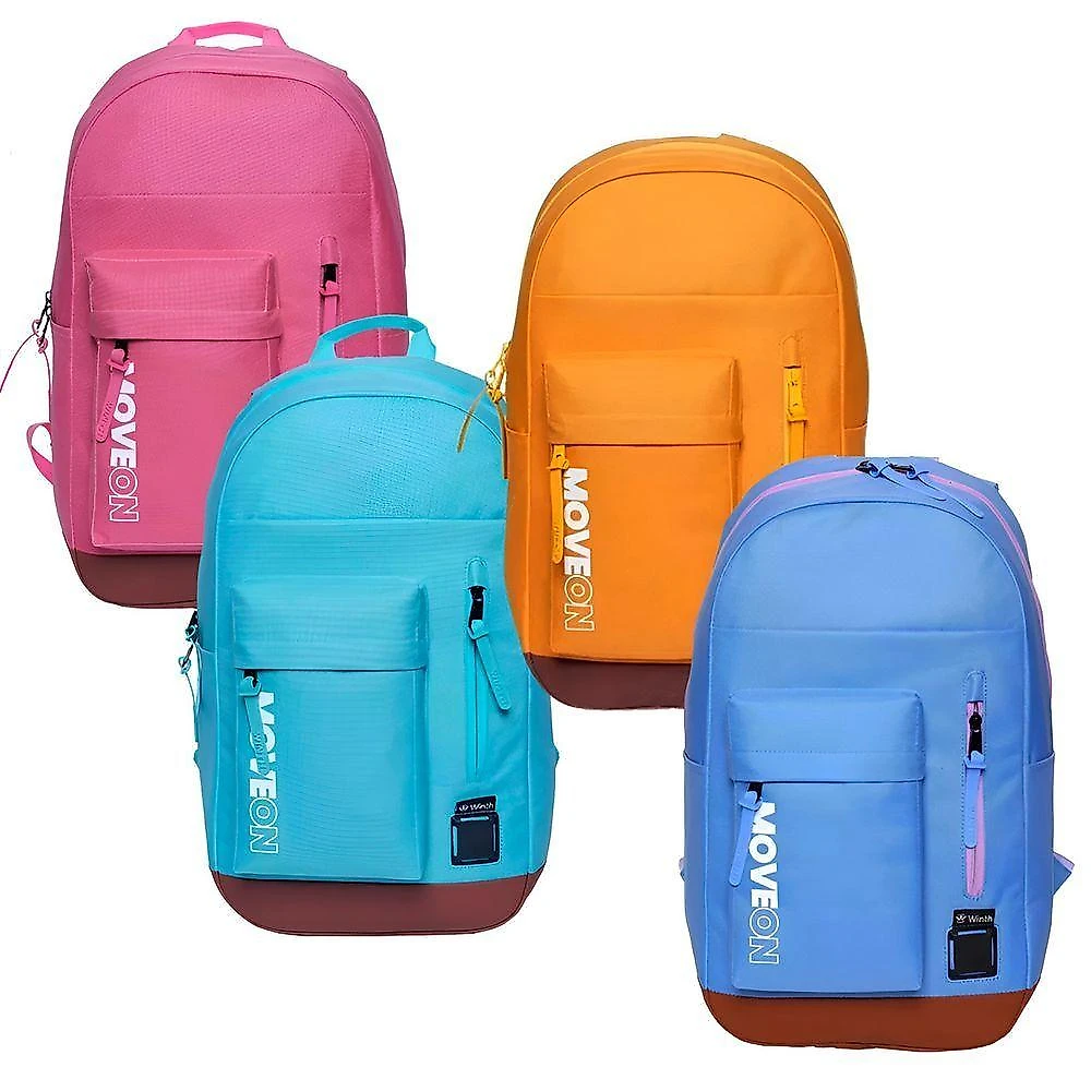 Mochila GXM em Poliéster 46cm X 35cm X 8cm Preto Juvenil Unissex