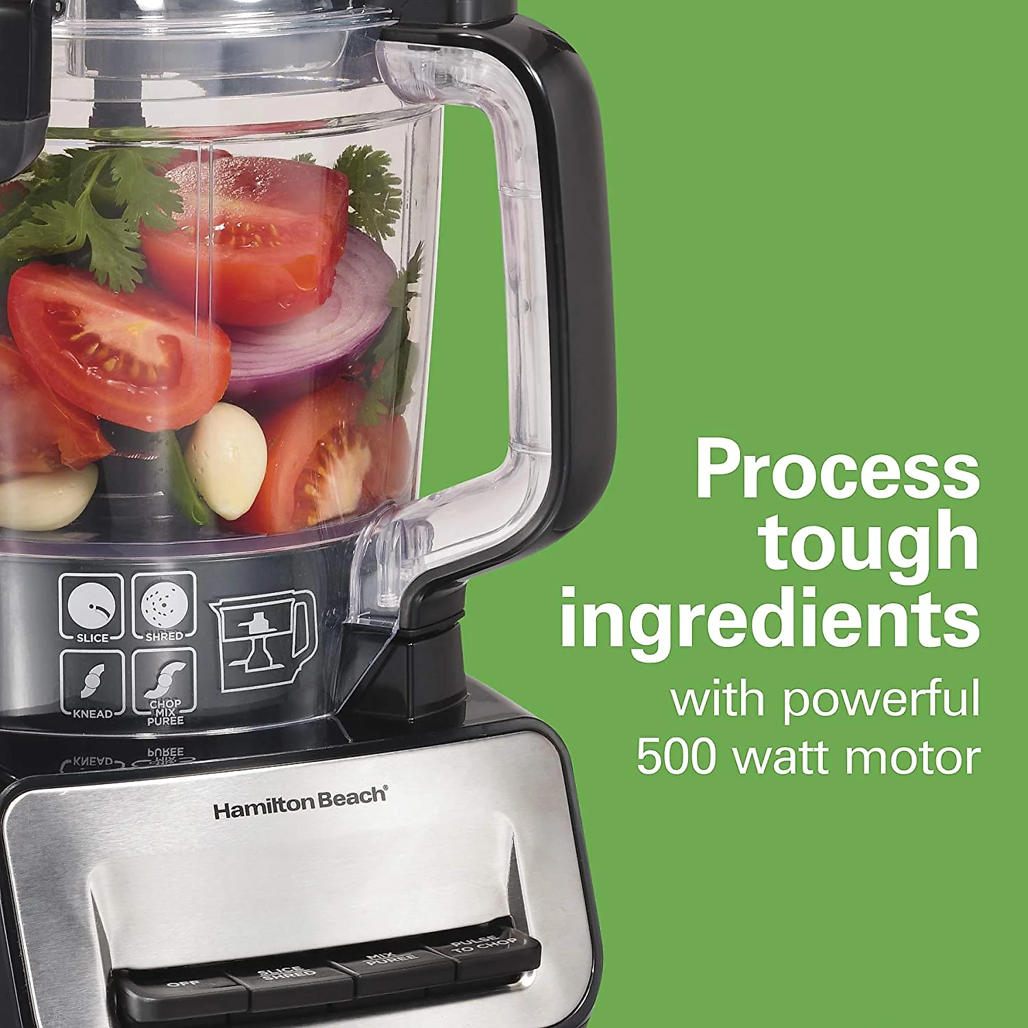 Hamilton Beach Processador de Alimentos 33L de Capacidade 3 Vel 110V500W Preto