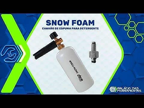 Aplicador de Detergente Snow Foam Canhão de Espuma Encaixe Largo FW006432 WAP