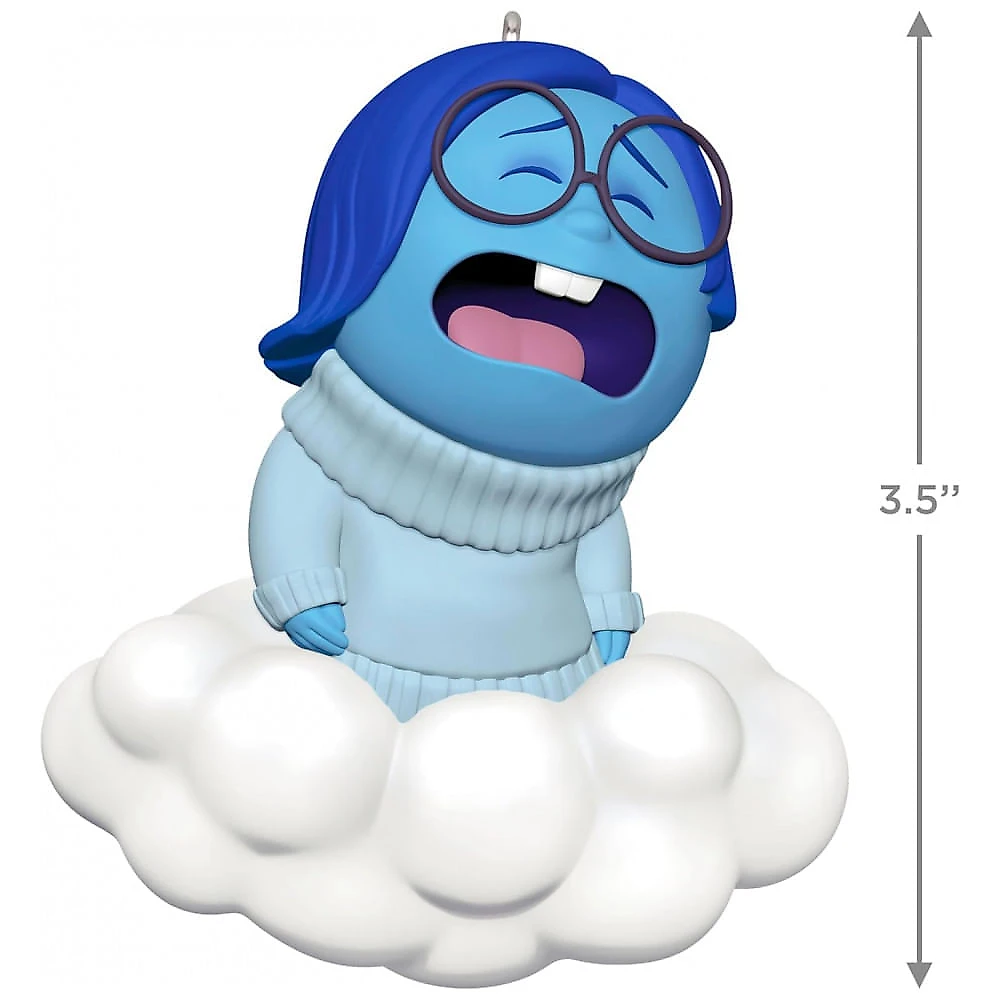 Enfeite de Natal Hallmark Keepsake 2025, DisneyPixar DivertidaMente 10º Aniversário Tristeza, Presente para Fãs da Disney