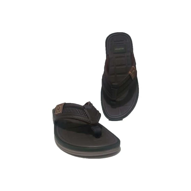 Chinelo Cartago Lion II Dedo - MARROM/VDE