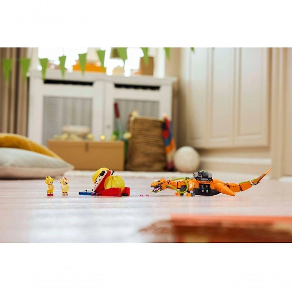 Brinquedo de Montagem e Construção 77003 Super Shadow Vs Biolizard com Figuras Articuladas Plástico
