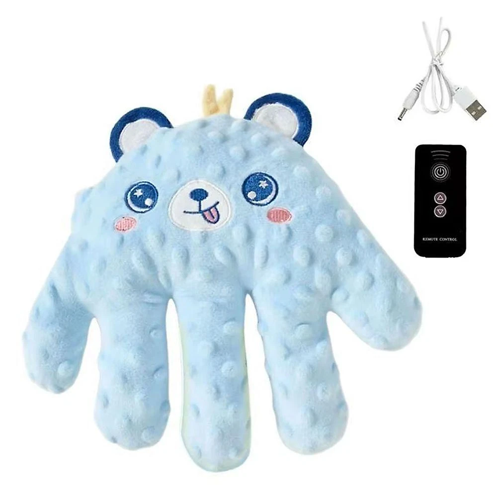 Almofada BSL3873 com Vibração Suave e Controle Remoto Azul Leva Pro Pet