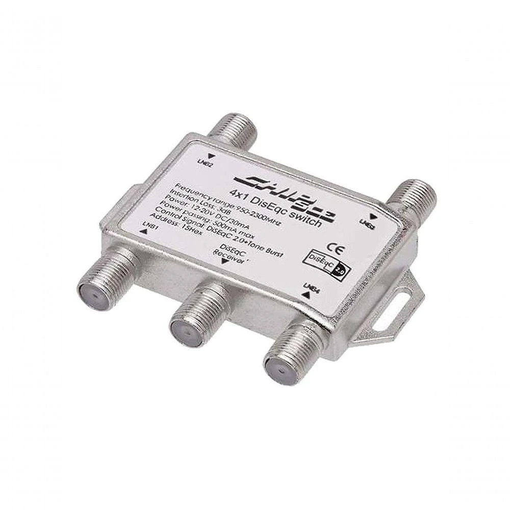 Chave Diseqc 4x1 Vias 2.0