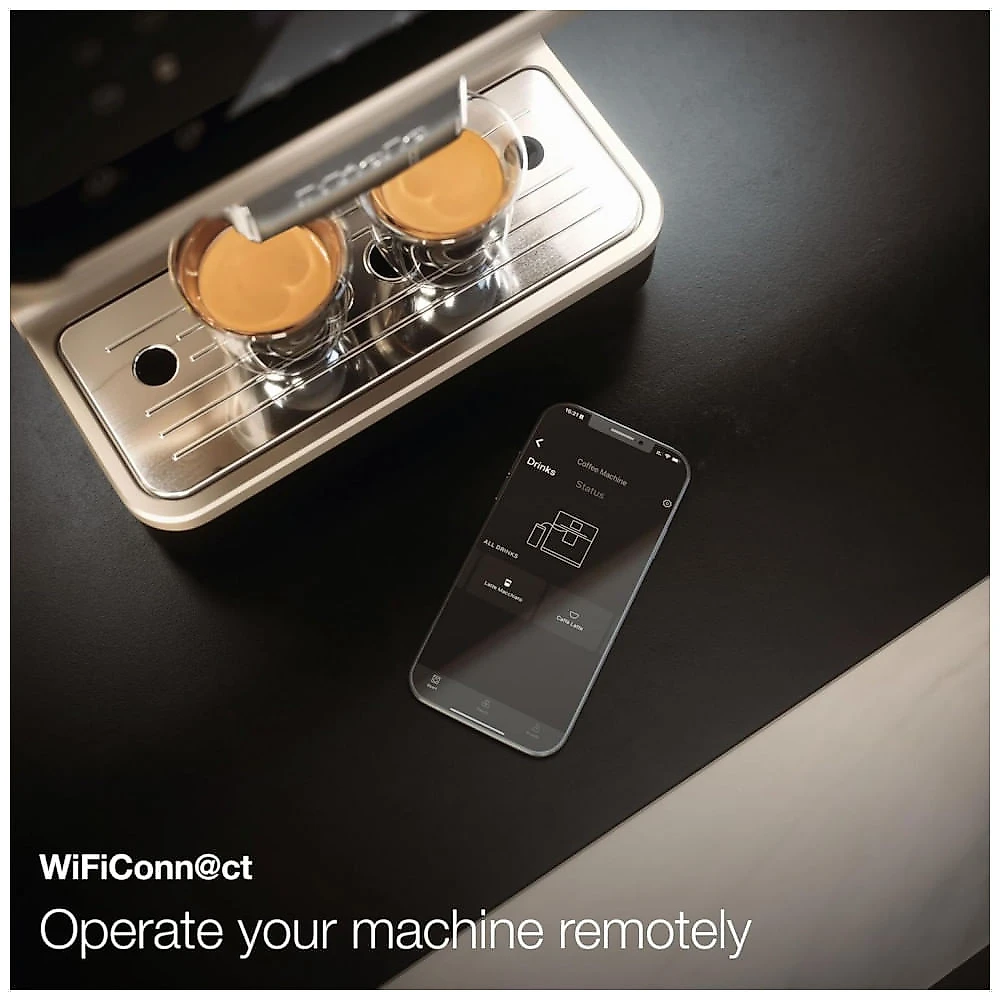 Miele CM 6160 MilkPerfection Lotus White - Máquina de Café Automática OneTouch for Two, AromaticSystem, WiFi, 120V