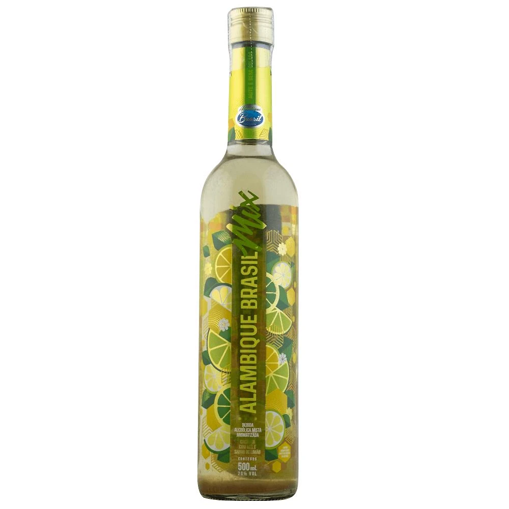 Bebida mista alambique brasil mel e limão 500ml