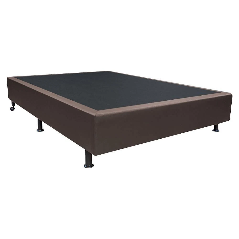 Base Box Para Cama Viúva 128x188cm Liz S05 Sintético Marrom - Mpozenato