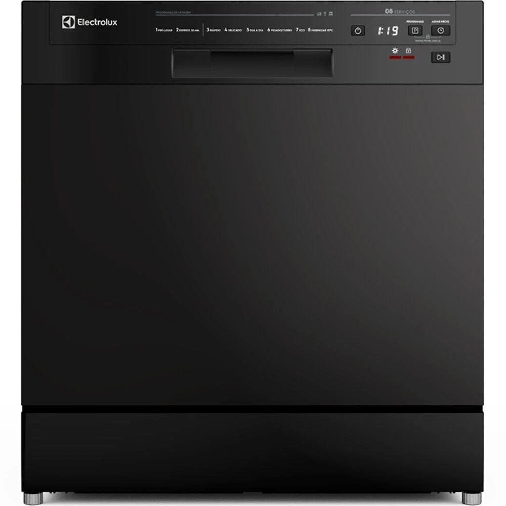 Lava Louça LP08E 8 Serviços com Programa Lava e Seca 50 min Electrolux