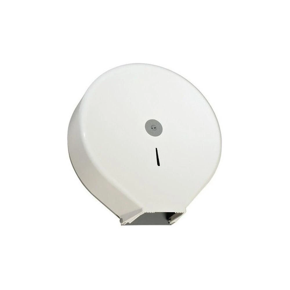 Suporte para Papel Higiênico Rolo 600 a 800 Metros em Abs com Fechadura e Kit Fixação Parede