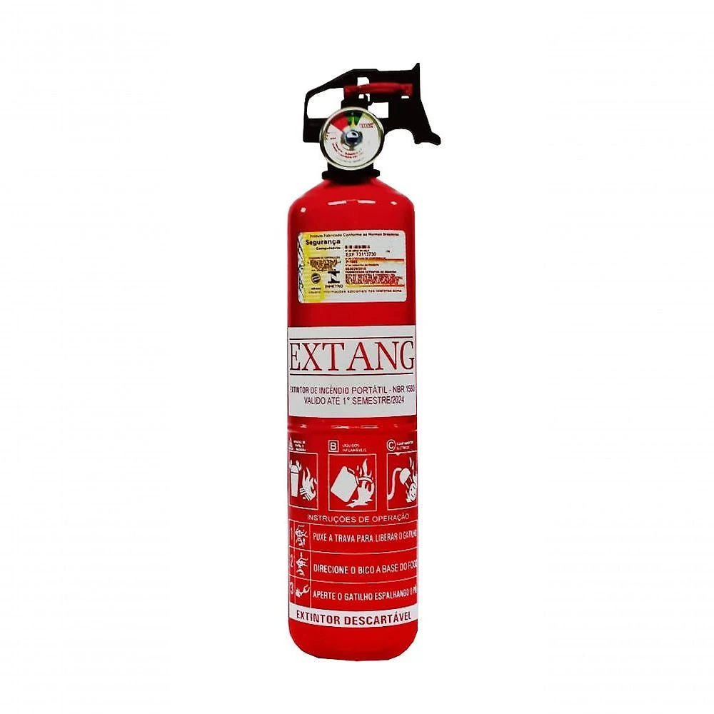 Extintor Veicular Abc 09kg Universal Fino 5 Anos