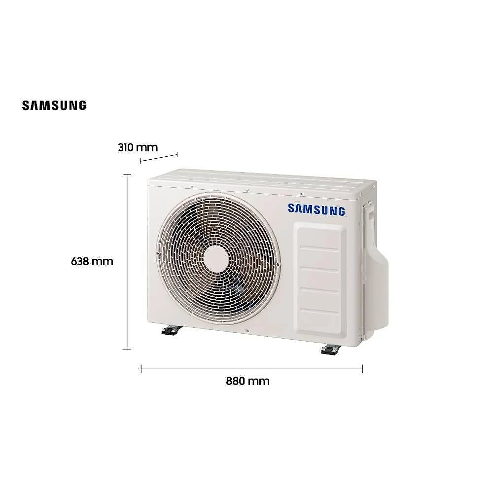 Ar condicionado split inverter samsung windfree ai 24000 btus quente-frio 220v ar24dxfaawkxaz