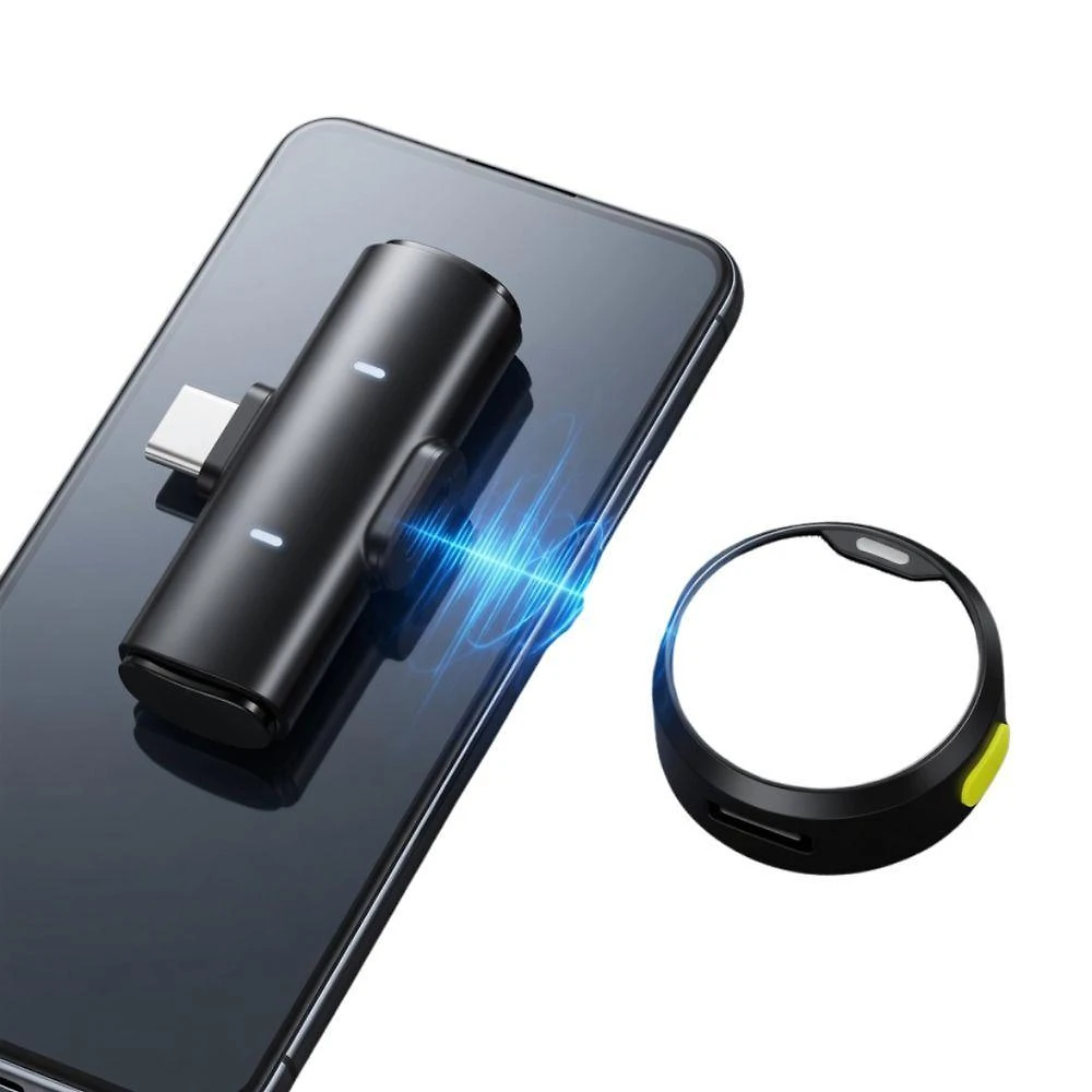 Microfone sem Fio Usb C Profissional Kit com 2 Lapelas para Conteúdo Online MDM
