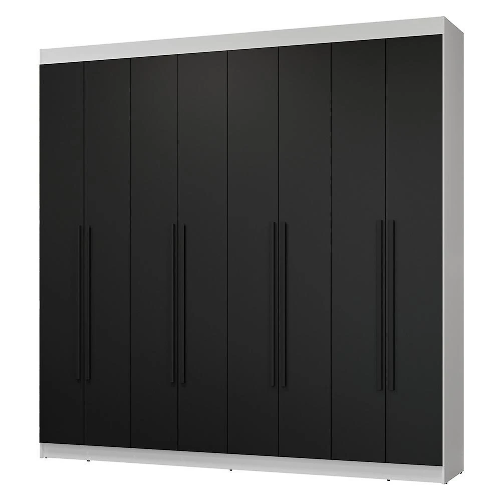 Guarda-roupa casal 8 portas batentes netuno madesa b