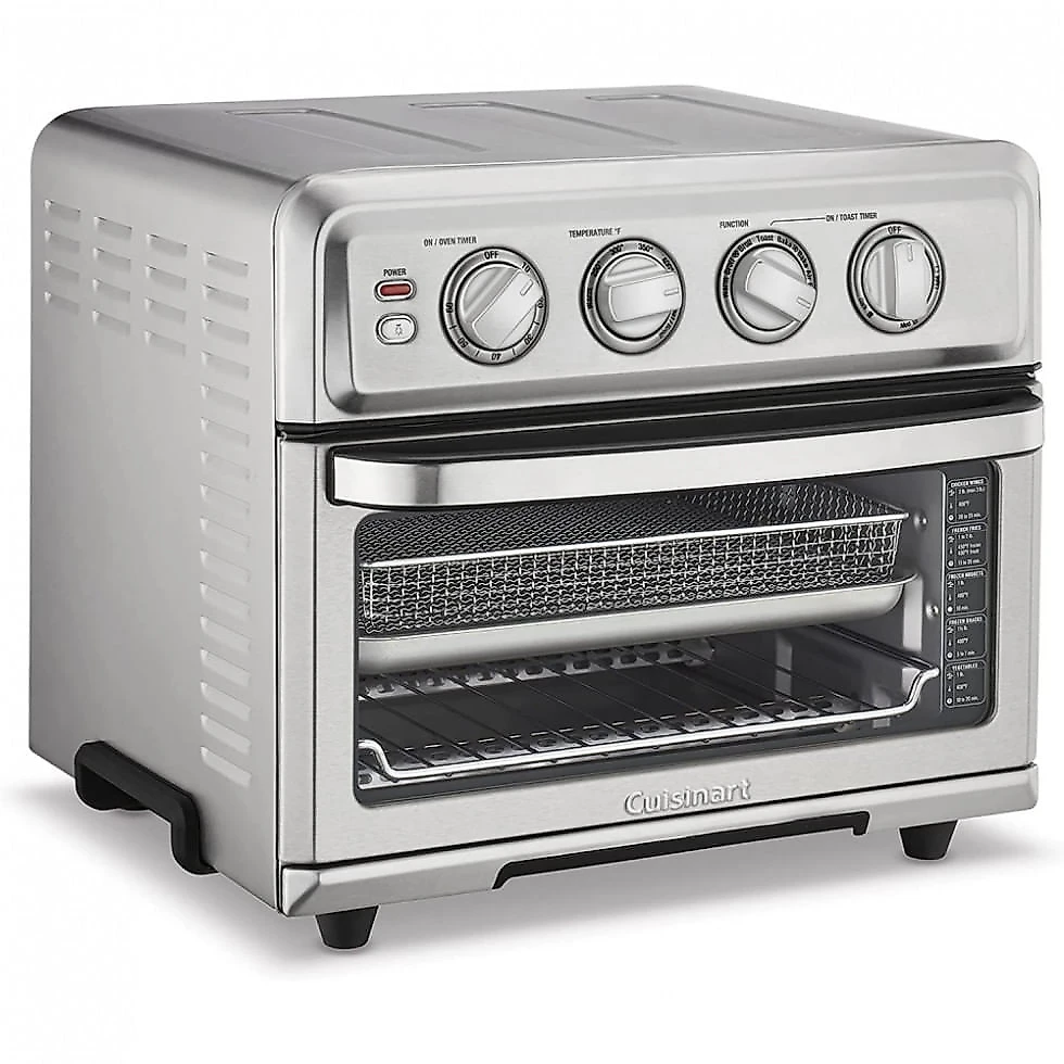 Forno Elétrico de Bancada 8 em 1 com Controle de Temperatura e Temporizador, Cuisinart TOA 70, 110V, Cinza