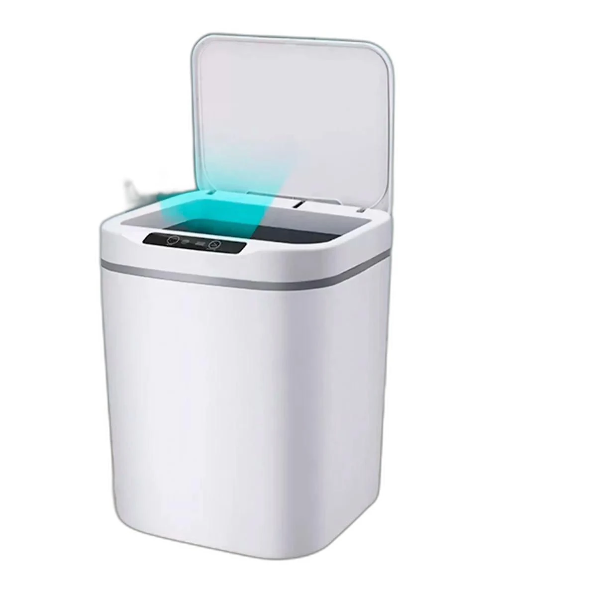 Lixeira Automática Com Sensor Resistente E Recarregável Usb