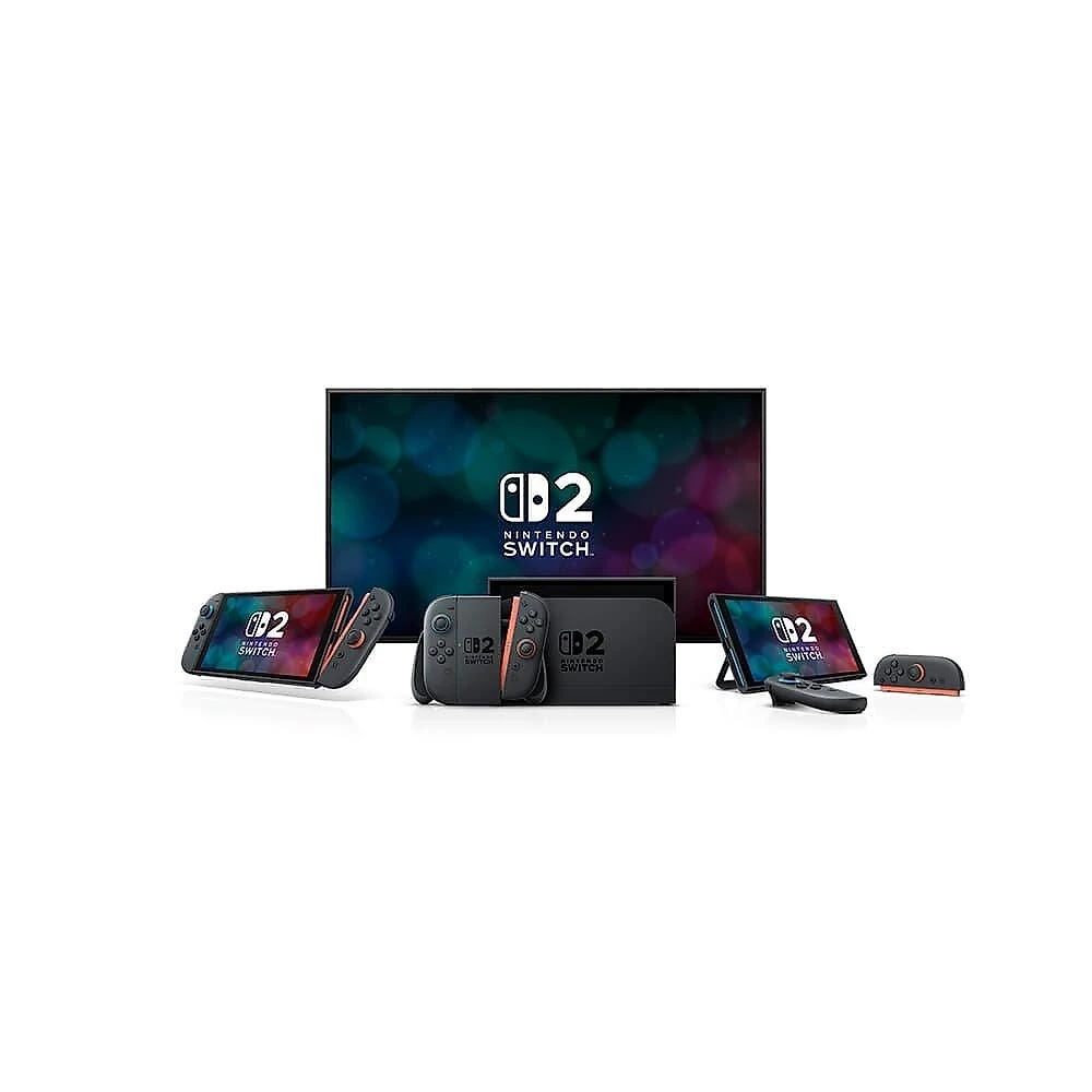 Console Nintendo Switch 2, 256GB, Preto, Azul e Vermelho