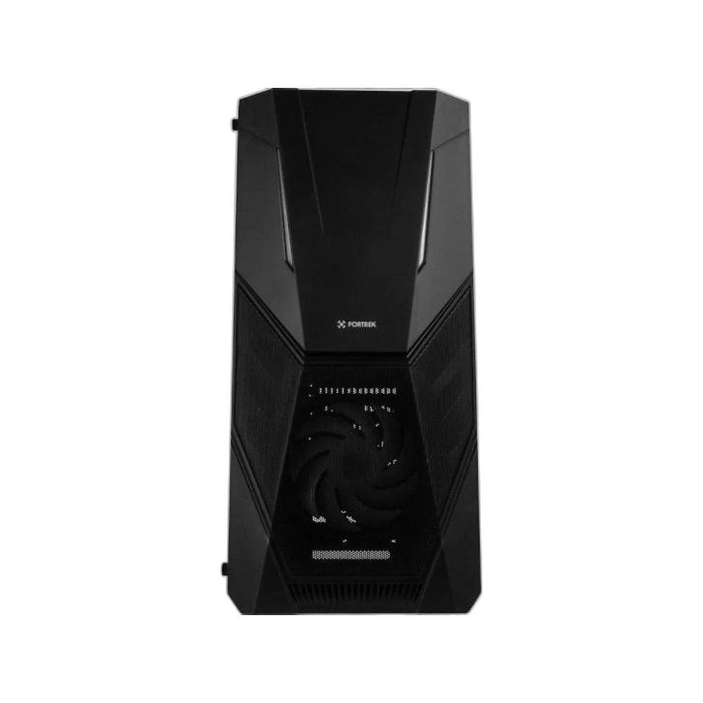 Gabinete Gamer Mid Tower Black Hawk ATX Micro ATX Mini ITX RGB Preto Fortrek