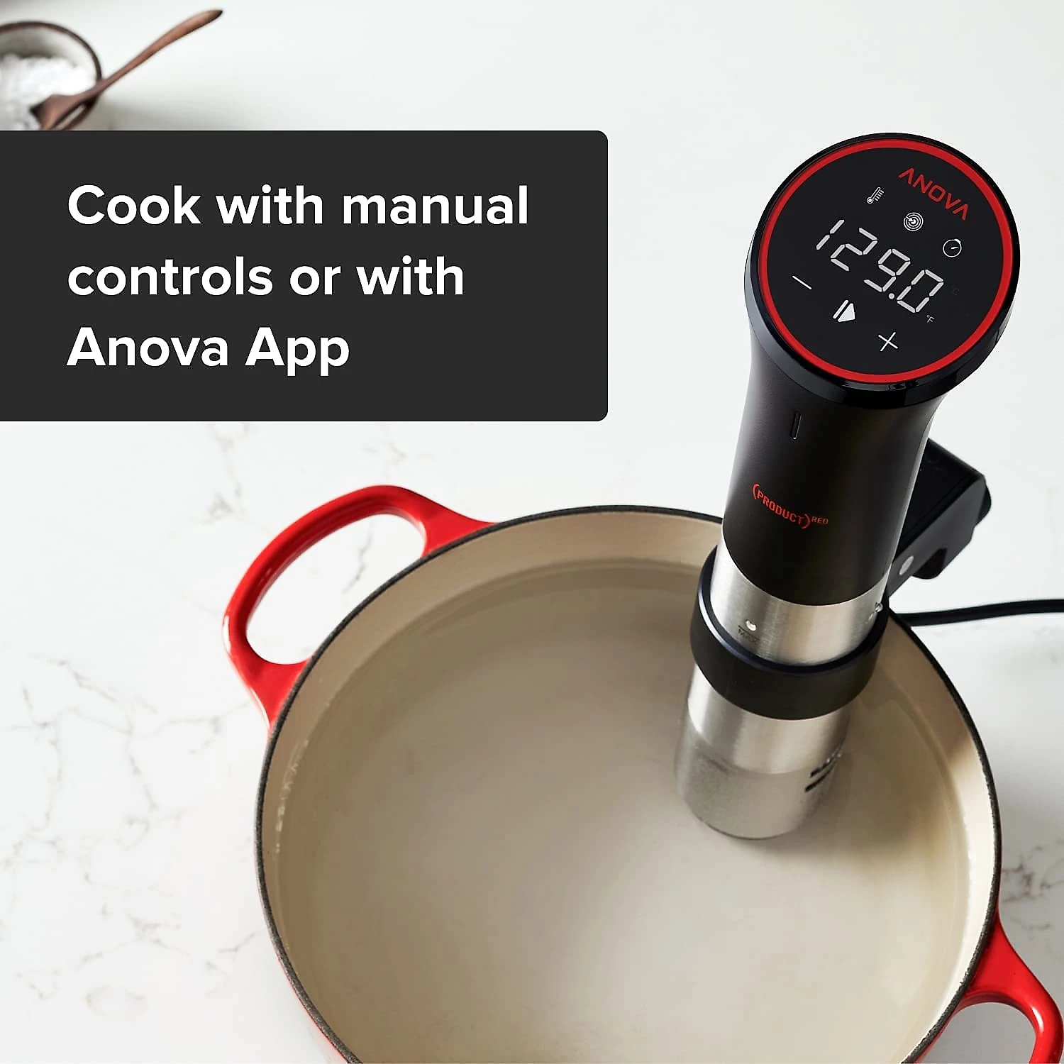 Anova Culinary Termocirculador Elétrico Ultra Silencioso para até 32L 110V Preto