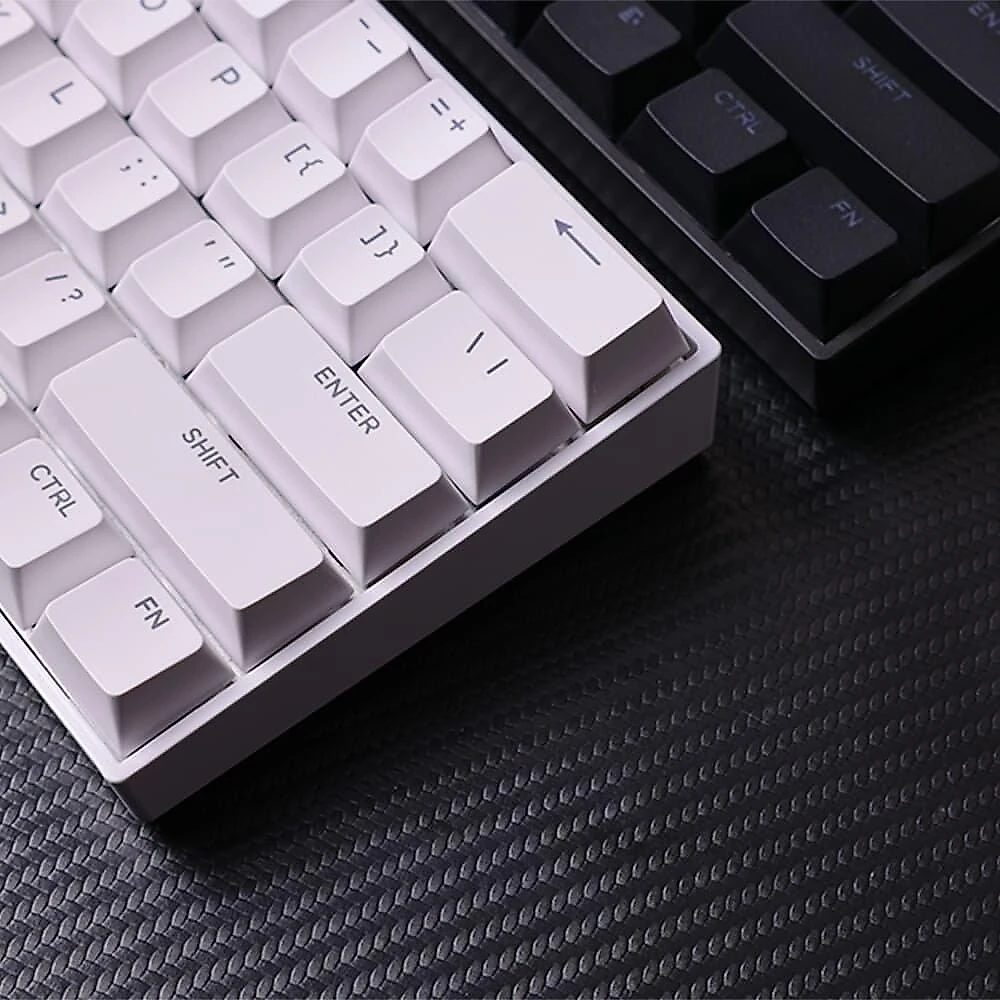 Teclado Magnético Gamer MCHOSE Ace 60 Hall Effect, RGB, Switch Magnético Uranus Standard, Branco - Ace60-7A