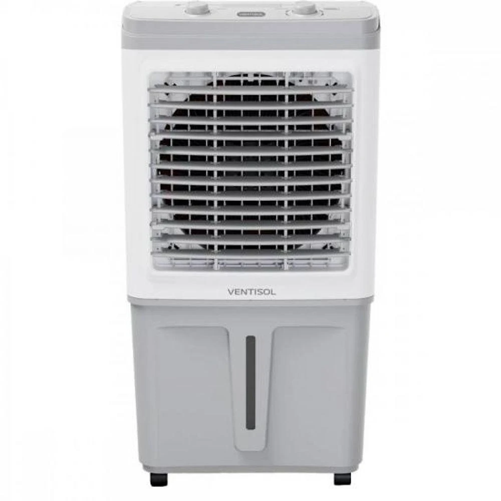 Climatizador de Ar 60L com Tripla Função Climatiza Umidifica e Ventila 150W Branco Cinza Clipro 110V
