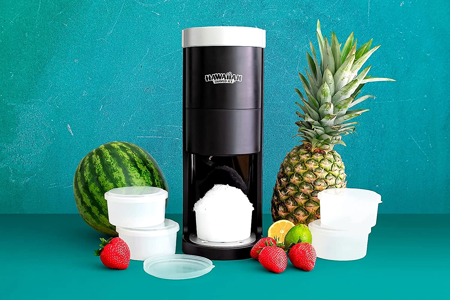 Hawaiian S777 Máquina de Raspadinhas com 5 Lâminas A justáveis 110V Preta