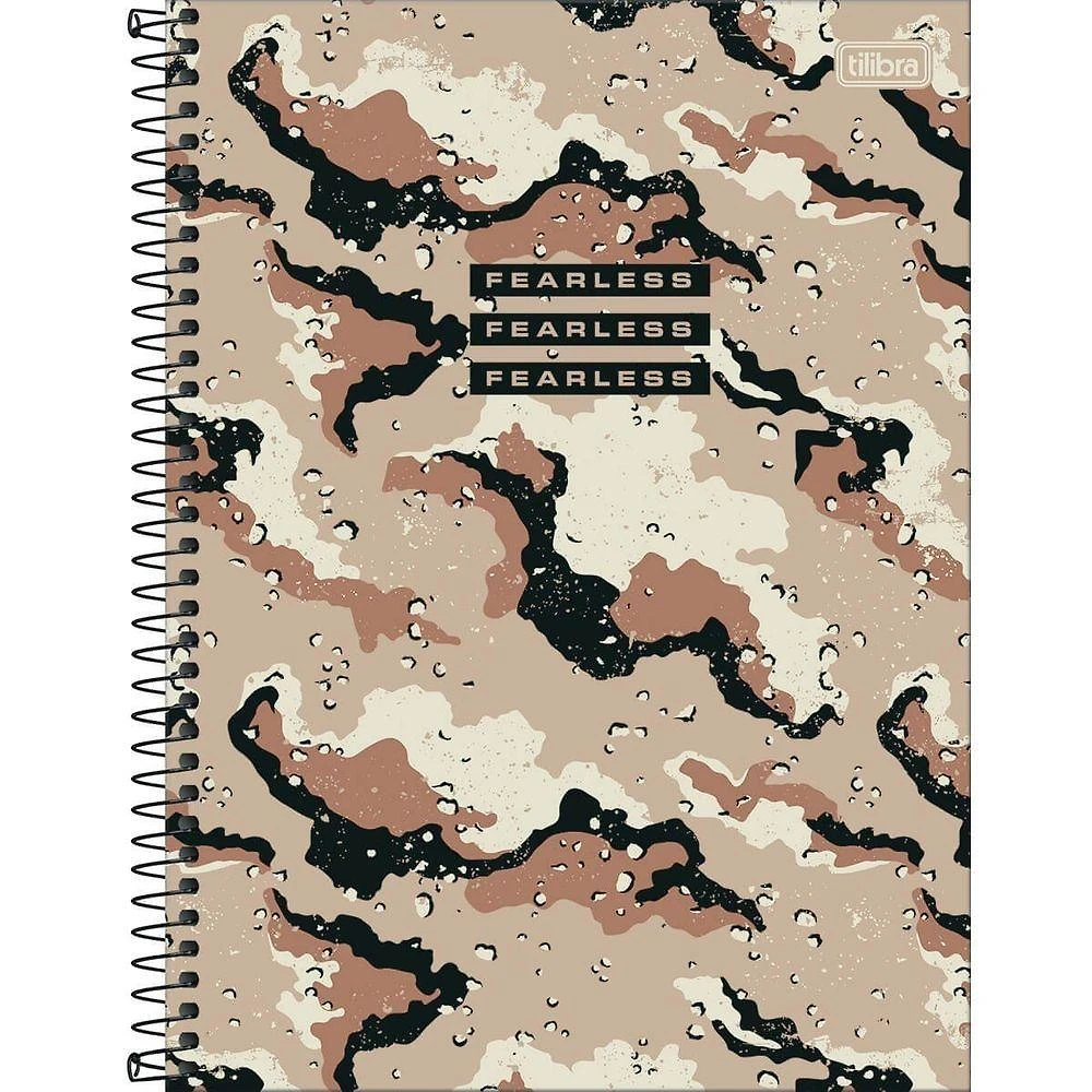 Caderno Espiral Capa Dura Universitário 1 Matéria Hide 80 Folhas Hide 5