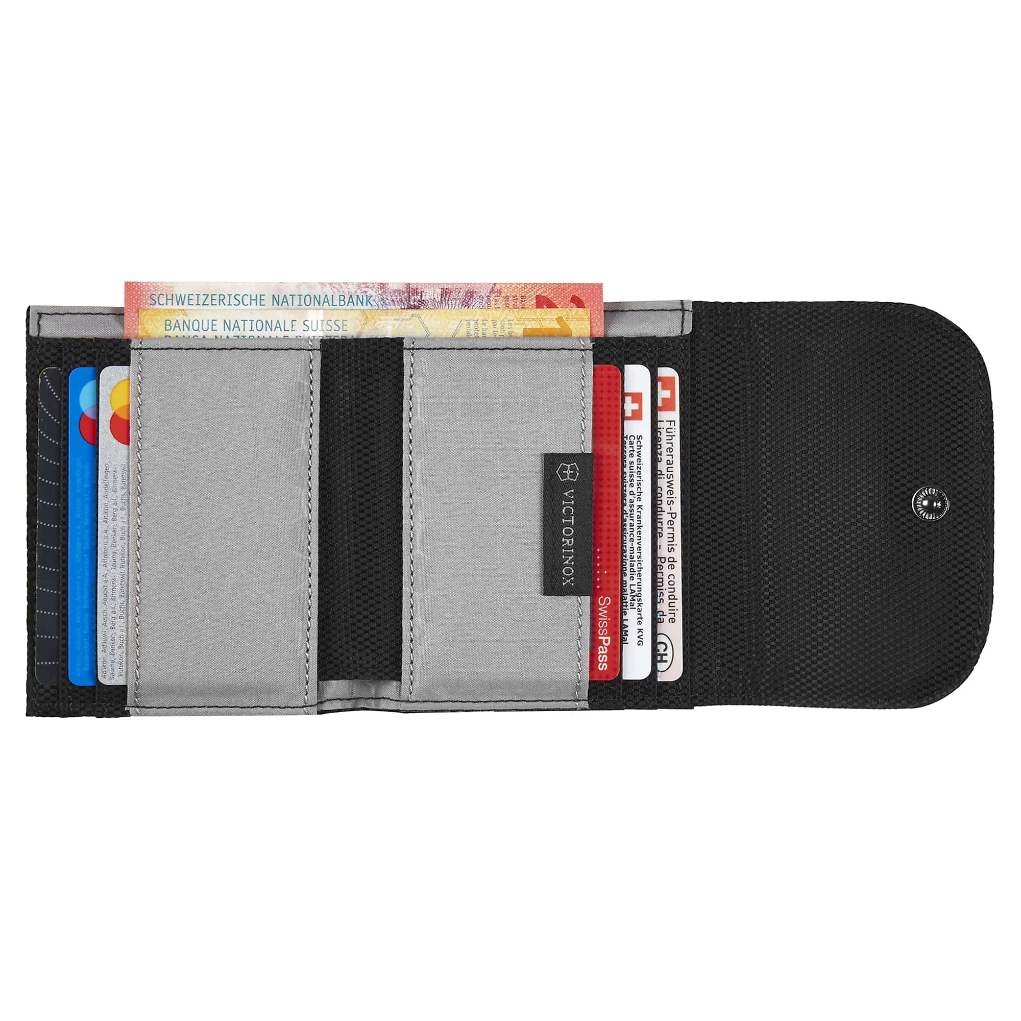 Carteira Victorinox Envelope Wallet Preta preto