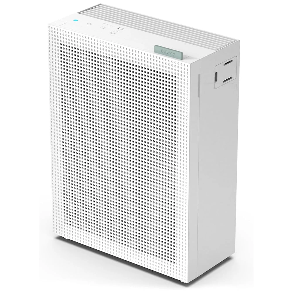 Purificador de Ar para Ambientes até 96m² com Sensor de Qualidade, Modo Automático e Filtro HEPA Lavável, 110V 35W, Coway  Airmega 150's, Branco