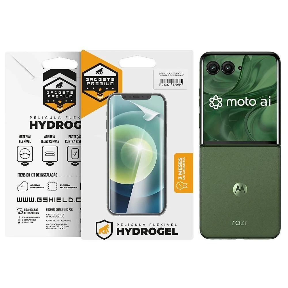 Película Para Motorola Moto Razr 50 Ultra 5g - Traseira Hydrogel Hd - Gshield