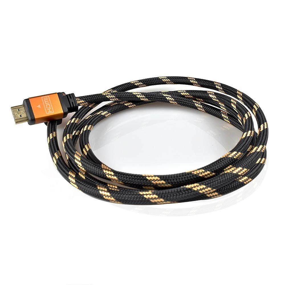 Cabo Hdmi Evus C-050 Macho X Macho 4k 3,0m com Pontas Banhadas a Ouro V2.0
